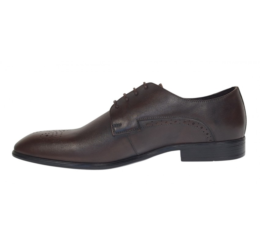 Pantofi barbati eleganti din piele naturala maro milenium Lucas Shoes - LUK01ML Marimea 41 Pantofi barbati eleganti din piele naturala maro milenium Lucas Shoes - LUK01ML Marimea 41