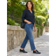 Marimea 40 Pantofi dama casual din piele naturala LVIC620N
