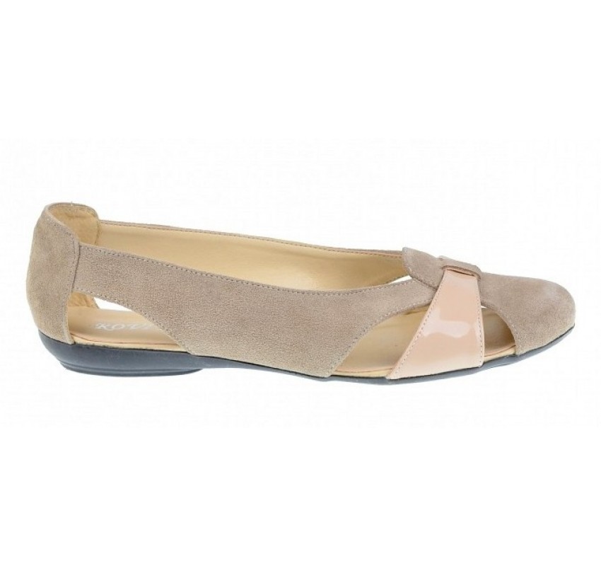 OFERTA MARIMEA 37 Balerini dama din piele naturala, ZENABEJBEJ