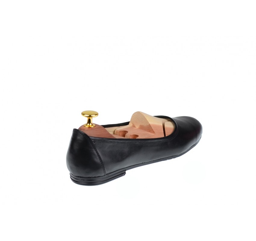 Oferta marimea 37, 39- Balerini dama negri din piele naturala - LZENANBOX