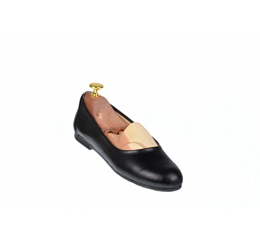 Oferta marimea 37, 39- Balerini dama negri din piele naturala - LZENANBOX