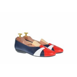 OFERTA  marimea 35, 39 -  Balerini dama casual din piele naturala - Made in Romania LZENARABL2