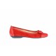 OFERTA marimea 36 -  Balerini dama casual din piele naturala in combinatie cu piele intoarsa - Made in Romania LZENARR