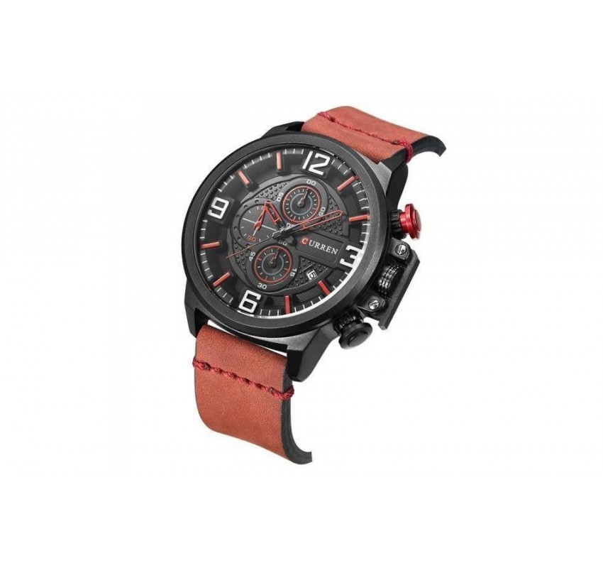 Ceas barbati Curren, casual RED M8278MR