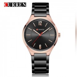 Ceas barbatesc elegant CURREN, cu bratara metalica, Negru/Auriu M8280NA Ceas barbatesc elegant CURREN, cu bratara metalica, Negru/Auriu M8280NA