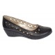 Pantofi dama, casual, din piele naturala negru box, cu platforma de 5 cm - MALTAN Pantofi dama, casual, din piele naturala negru box, cu platforma de 5 cm - MALTAN