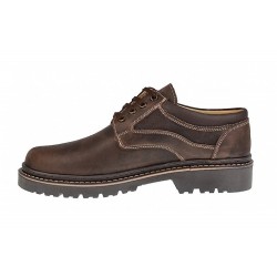 Pantofi barbati casual din piele naturala maro - Model Mark Bufo 3MBF