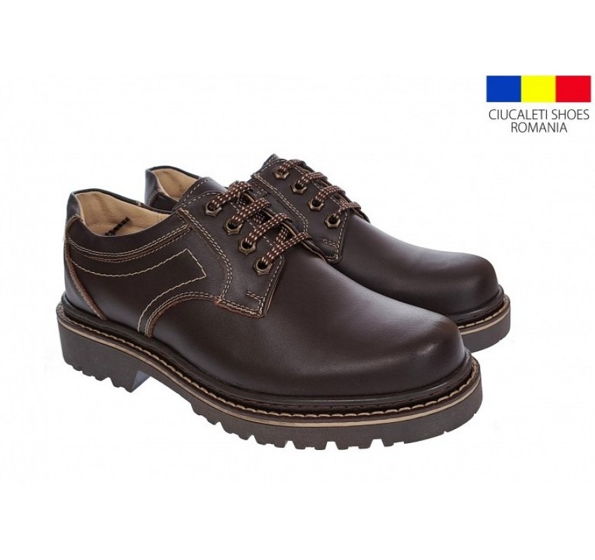 Pantofi barbati casual din piele naturala, model toamna, iarna, MARK3MBOX Pantofi barbati casual din piele naturala, model toamna, iarna, MARK3MBOX