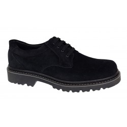Pantofi barbati casual din piele naturala intoarsa - Model MARK 3NVEL