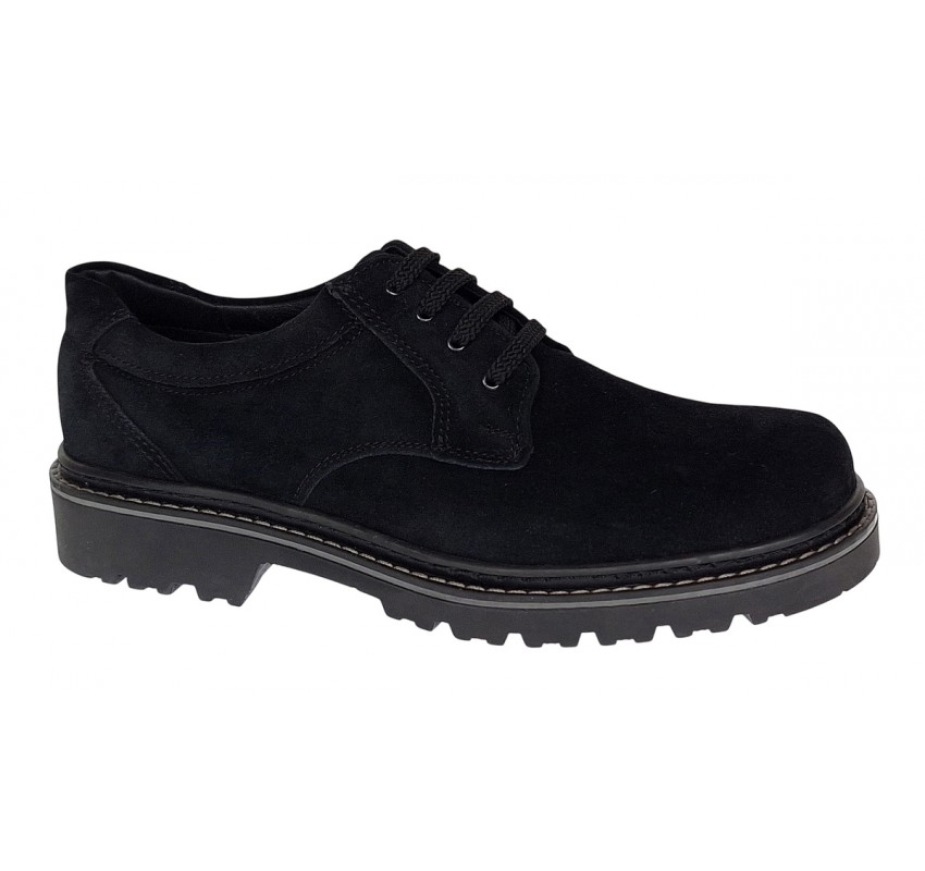Pantofi barbati casual din piele naturala intoarsa - Model MARK 3NVEL