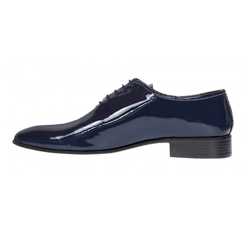 Pantofi barbati eleganti din piele naturala Bleumarin LAC Enzo