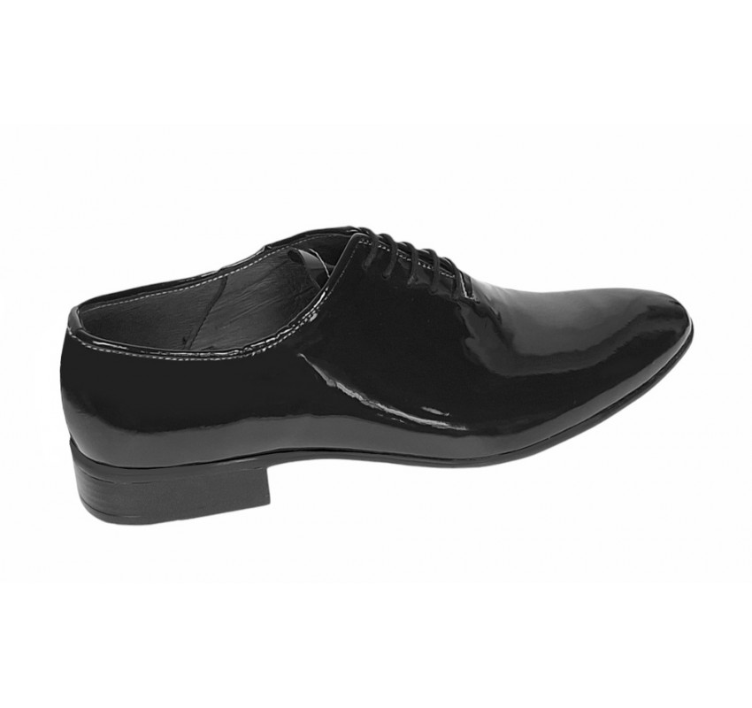 Pantofi barbati eleganti din piele naturala Negru LAC MOD1NLAC