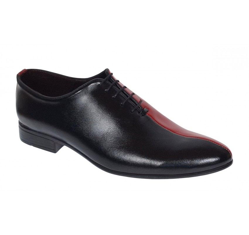 Pantofi barbati elleganti din piele naturala - Negru si Rosu MOD1NR Pantofi barbati elleganti din piele naturala - Negru si Rosu MOD1NR