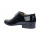 Pantofi barbati eleganti din piele naturala, negru lac, MOD2NLAC