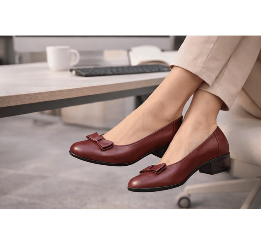 Pantofi dama din piele naturala Grena - MVS21VIS