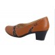 Pantofi dama comozi si eleganti din piele naturala Maro - MVS75M