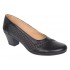 Pantofi dama comozi si eleganti din piele naturala Negru - MVS85N