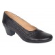 Pantofi dama comozi si eleganti din piele naturala Negru - MVS85N