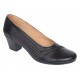 Pantofi dama comozi si eleganti din piele naturala Negru - MVS85N