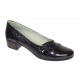 Pantofi dama comozi casual din piele naturala negru croco P18CRLN