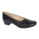 Pantofi dama casual din piele naturala de culoare neagra P19N
