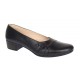 Pantofi dama casual din piele naturala de culoare neagra P19N