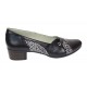 Pantofi dama comozi casual din piele naturala negru color P28XN