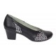 Pantofi dama casual din piele naturala negru color P33XN