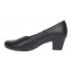Pantofi dama casual din piele naturala negru color P33XN