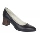 Pantofi dama eleganti din piele naturala box cu toc de 5 cm, Negru NA100ARMNP Pantofi dama eleganti din piele naturala box cu toc de 5 cm, Negru NA100ARMNP