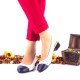 Pantofi dama casual din piele naturala NA252BLA Pantofi dama casual din piele naturala NA252BLA