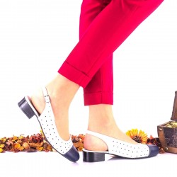 Pantofi dama casual din piele naturala NA252BLA
