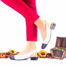 Pantofi dama casual din piele naturala NA252BLA