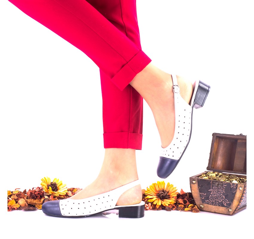 Pantofi dama casual din piele naturala NA252BLA Pantofi dama casual din piele naturala NA252BLA