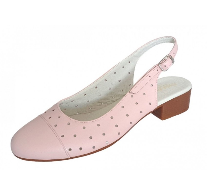 Pantofi dama casual din piele naturala Nud - NA252NUDP Pantofi dama casual din piele naturala Nud - NA252NUDP