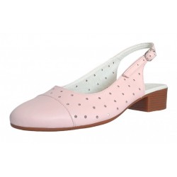 Pantofi dama casual din piele naturala Nud - NA252NUDP