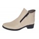 Ghete dama casual din piele naturala Bej Box NA316BB