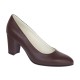 Pantofi eleganti dama din piele naturala box, toc 7 cm - Model Selena NA87BORDOP Pantofi eleganti dama din piele naturala box, toc 7 cm - Model Selena NA87BORDOP