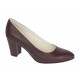 Pantofi eleganti dama din piele naturala box, toc 7 cm - Model Selena NA87BORDOP Pantofi eleganti dama din piele naturala box, toc 7 cm - Model Selena NA87BORDOP