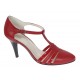 Pantofi dama decupati din piele naturala - Stiletto Rosu NAA11R Pantofi dama decupati din piele naturala - Stiletto Rosu NAA11R
