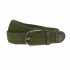 Curea elastica, casual, latime 3.5 cm, verde inchis  - NB035