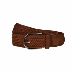 Curea elastica, casual, latime 3.5 cm,  maro coniac - NB038 Curea elastica, casual, latime 3.5 cm,  maro coniac - NB038