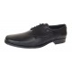Pantofi barbati eleganti din piele naturala de culoare neagra Sir NIC03NS