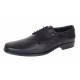 Pantofi barbati eleganti din piele naturala de culoare neagra Sir NIC03NS