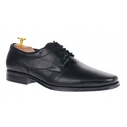 Pantofi barbati eleganti din piele naturala - Model Negru NIC04NS
