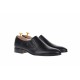 Pantofi barbati eleganti din piele naturala fara siret Negru - NIC211NEL