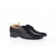 Pantofi barbati office, eleganti din piele naturala de culoare neagra , COD PRODUS -  NIC211SIRNP