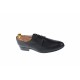 Pantofi barbati office, eleganti din piele naturala de culoare neagra , COD PRODUS -  NIC211SIRNP