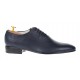 Marimea 39, 41 Pantofi barbati eleganti din piele naturala bleumarin NIC5BLPR
