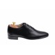 Pantofi barbati eleganti din piele naturala de culoare neagra, NIC5NBOX